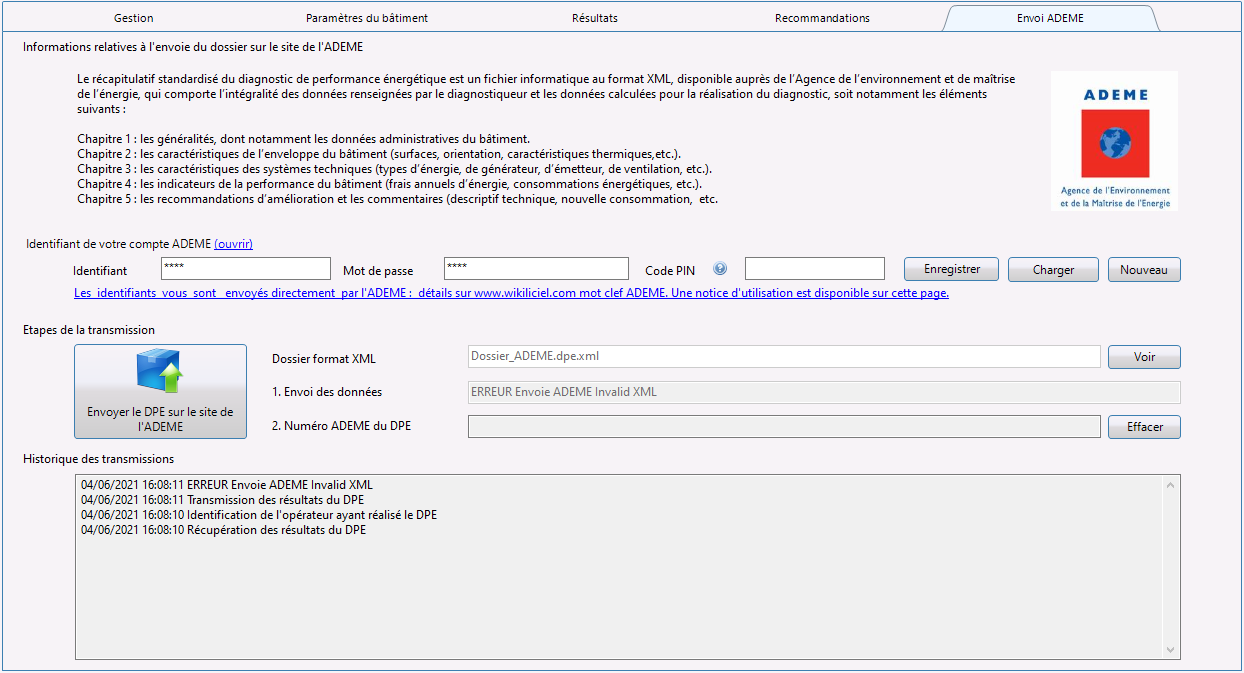 LICIEL - WikiLICIEL - Liciel DIAG - Terrain - Module - DPE 2020